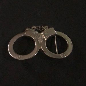 Novelty belt buckle.